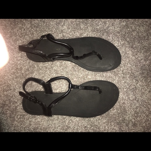 rebecca minkoff black sandals